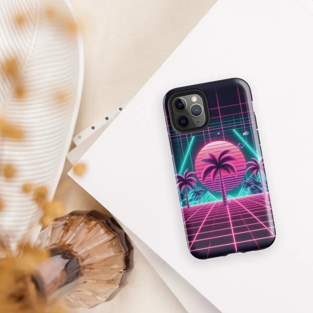 Neon Sunburst iPhone® Tough Case product image (56)