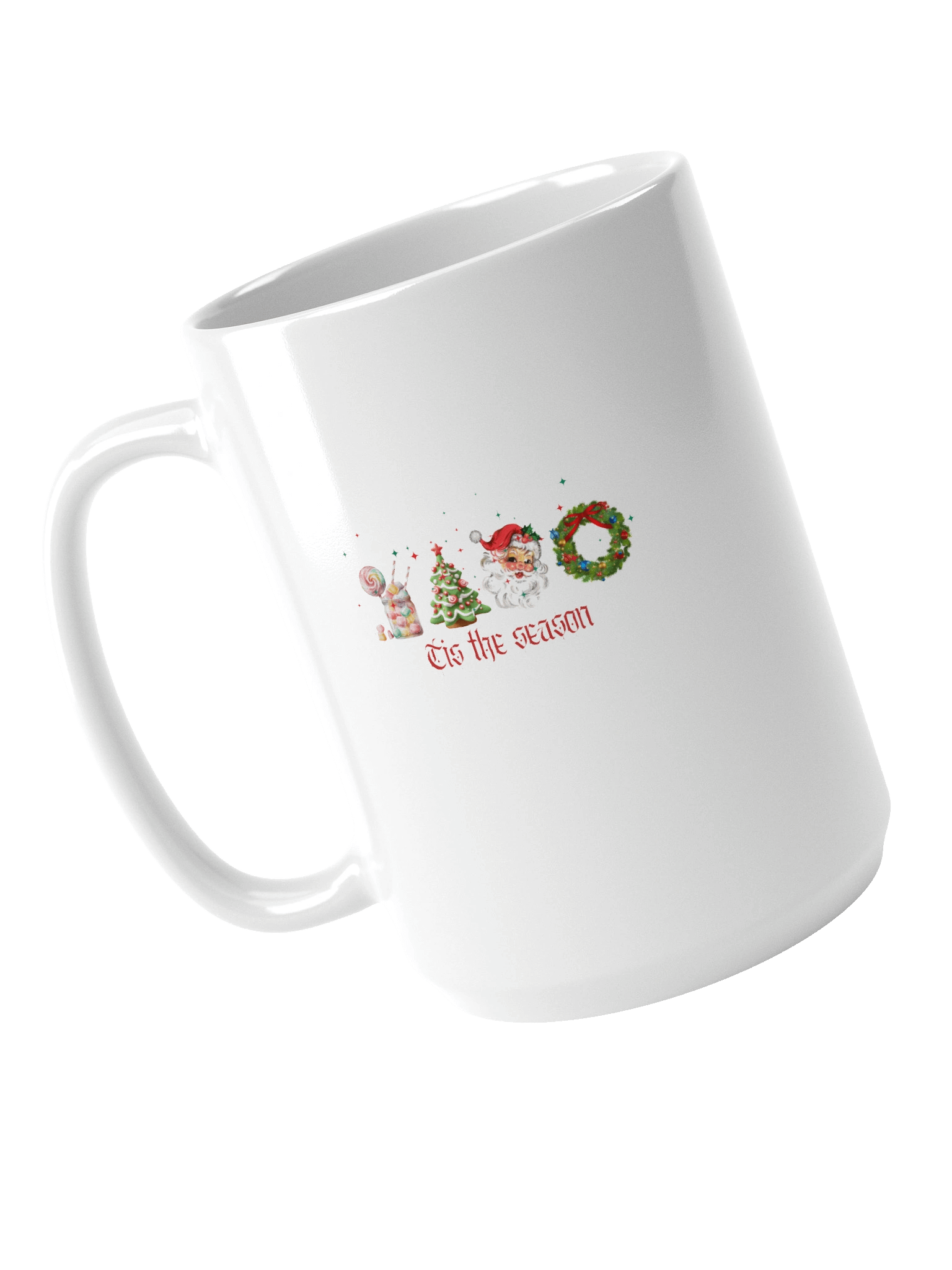 Tis The Season Retro Christmas Mug product image (4)