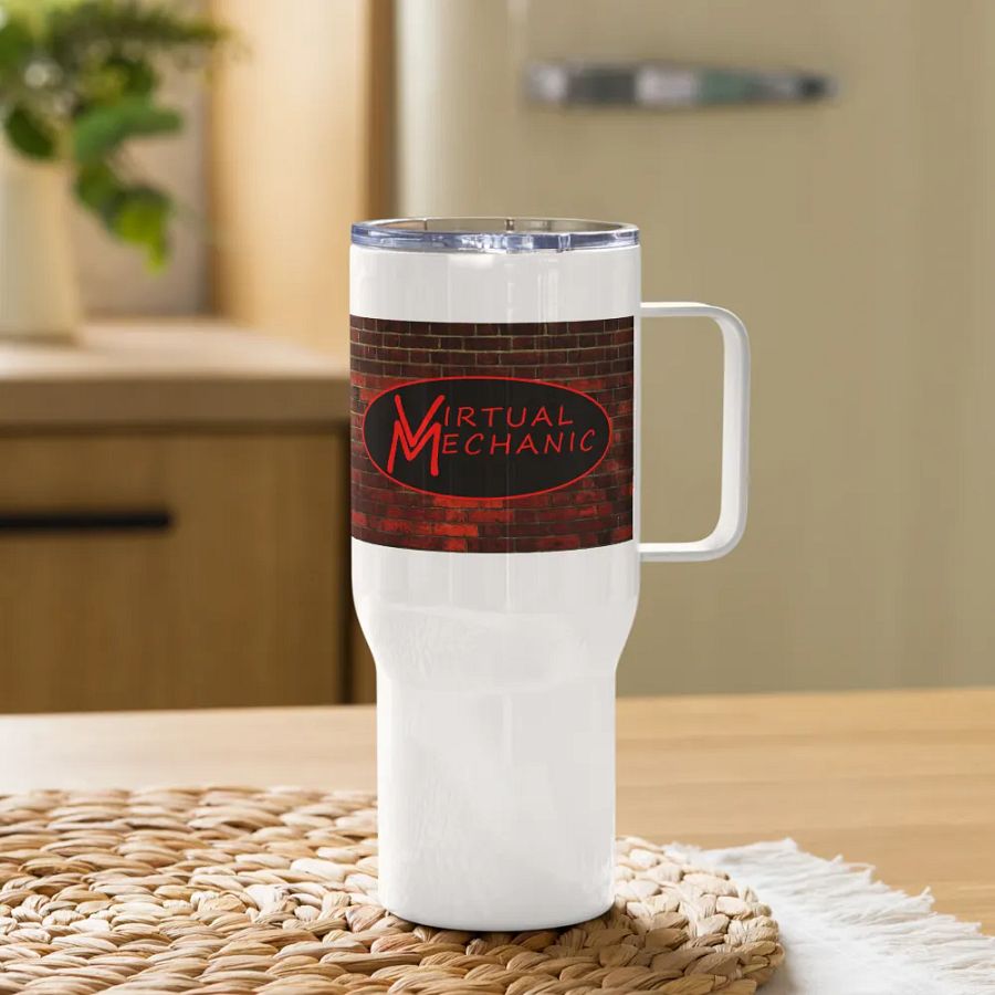 Wraparound wall neon Virtual Mechanic Travel Mug product image (11)