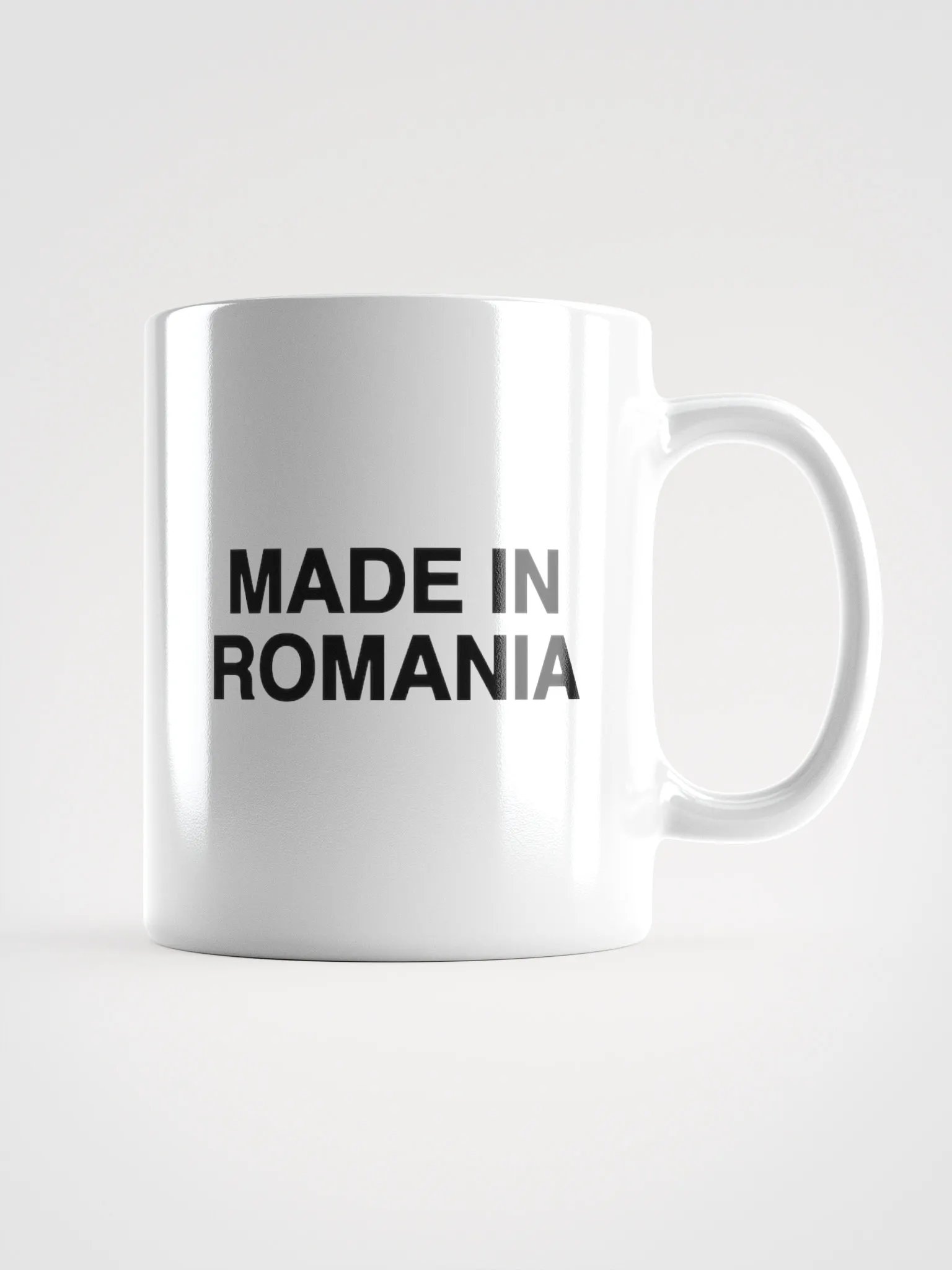 Made in Romania White Mug product image (1)