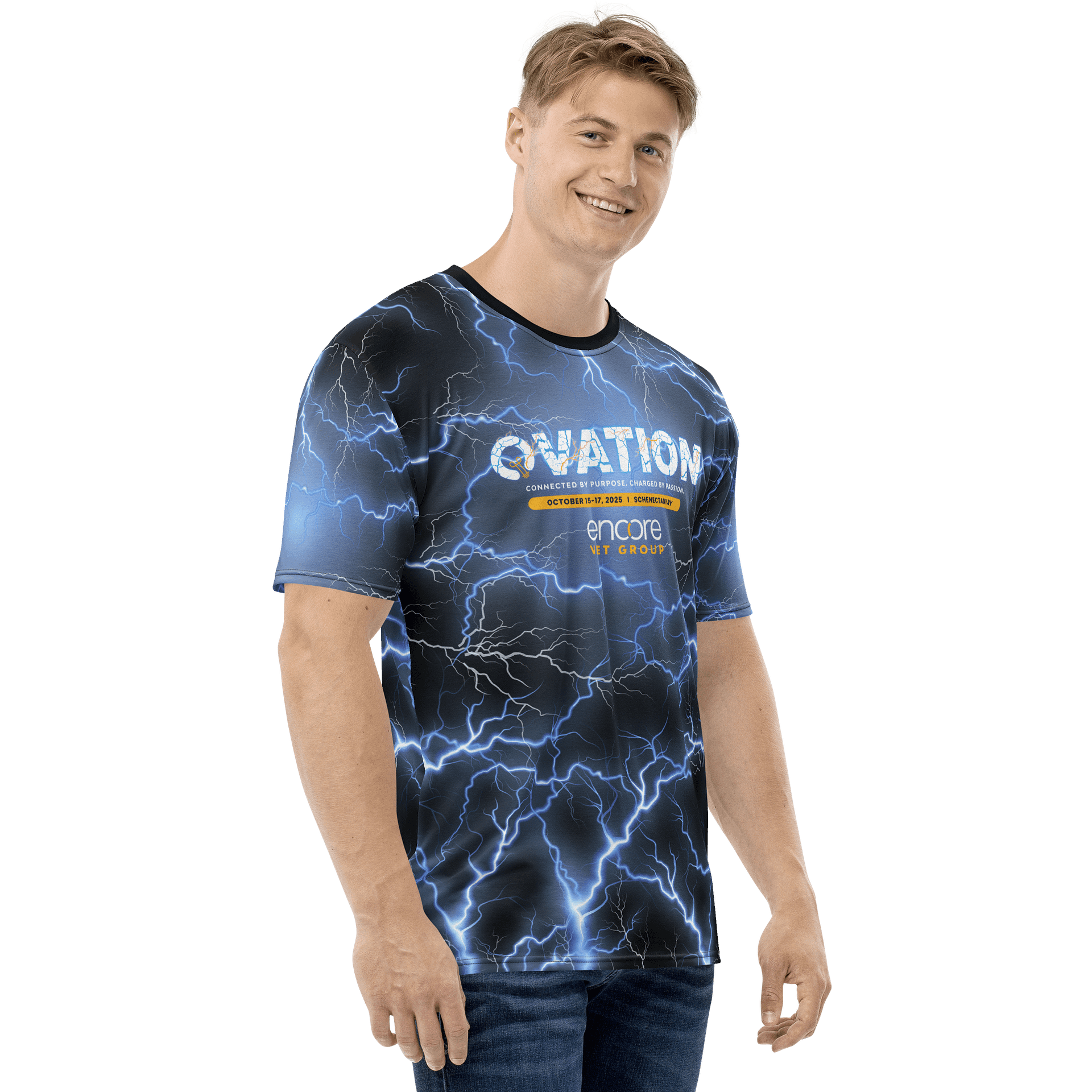 Ovation Lightning All-Over Print Tee product image (4)