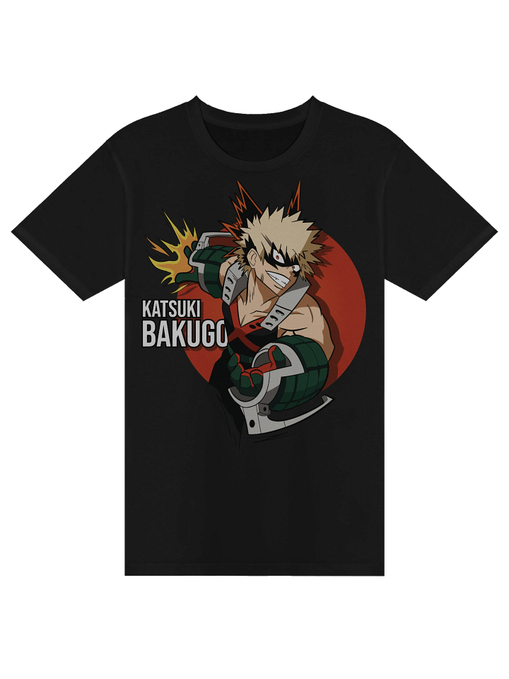 Bakugo Explosion T-Shirt – Unleash the Boom product image (1)