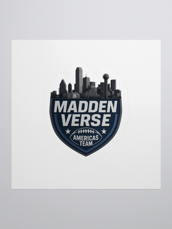 AMERICAS TEAM DALLAS CITYSCAPE STICKER product image (1)