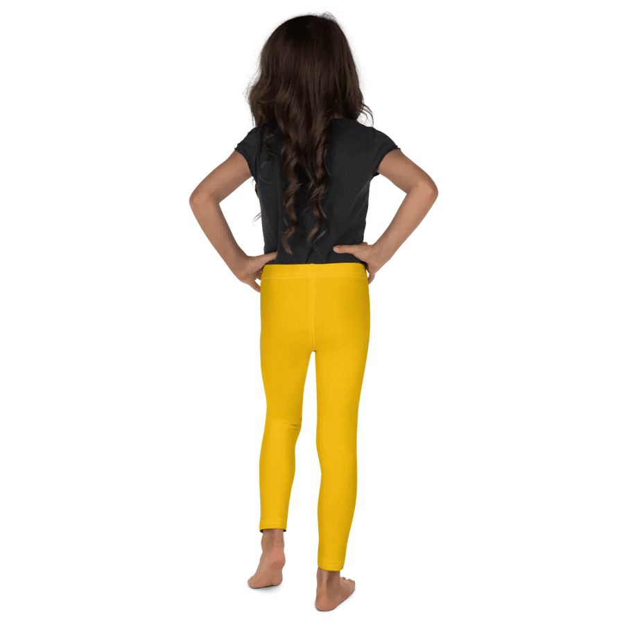 Kids Plain Color Amber Leggings product image (2)