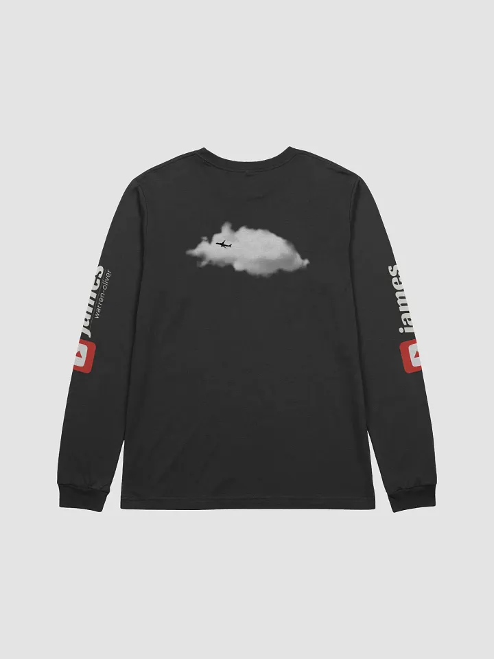 💤 First Class Pyjama Long Sleeve Top (Black) - Two-Tone Gold Tailfin product image (2)