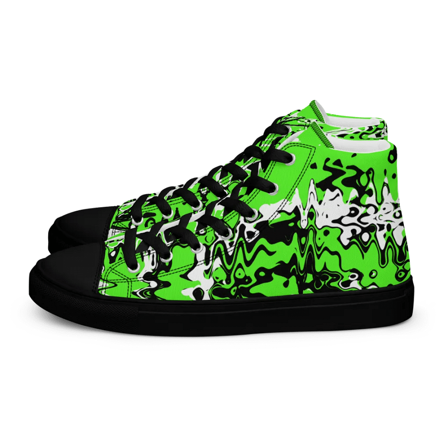 cybergreen high top canvas shoes (womens) product image (4)