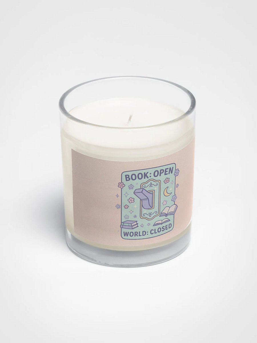 Open Book, Closed World Soy Wax Candle product image (2)