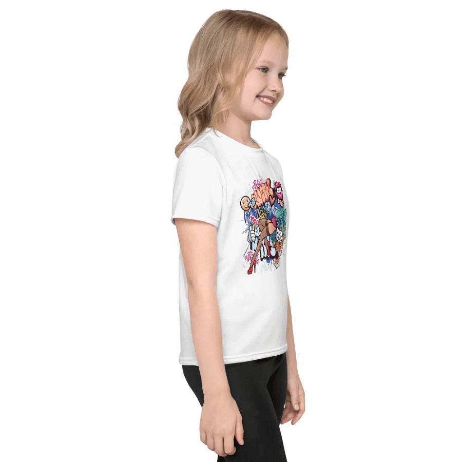 Street Graffiti Kids Crew Neck T-Shirt product image (4)