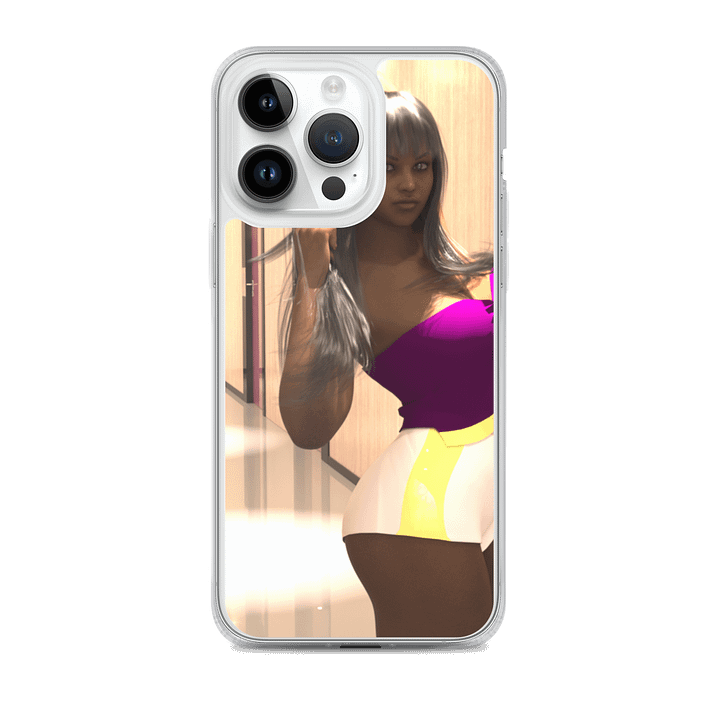 Reflective Hallway iPhone® Clear Case product image (2)