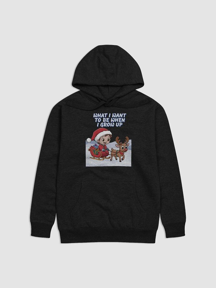 What I Want To Be When I Grow Up - Young Santa Hoodie product image (1)