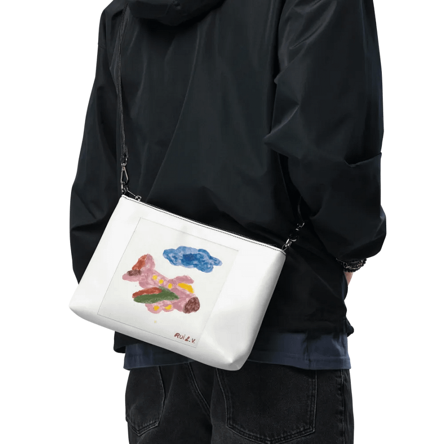 Kid Airplane (All-Over Print Crossbody Bag) product image (8)