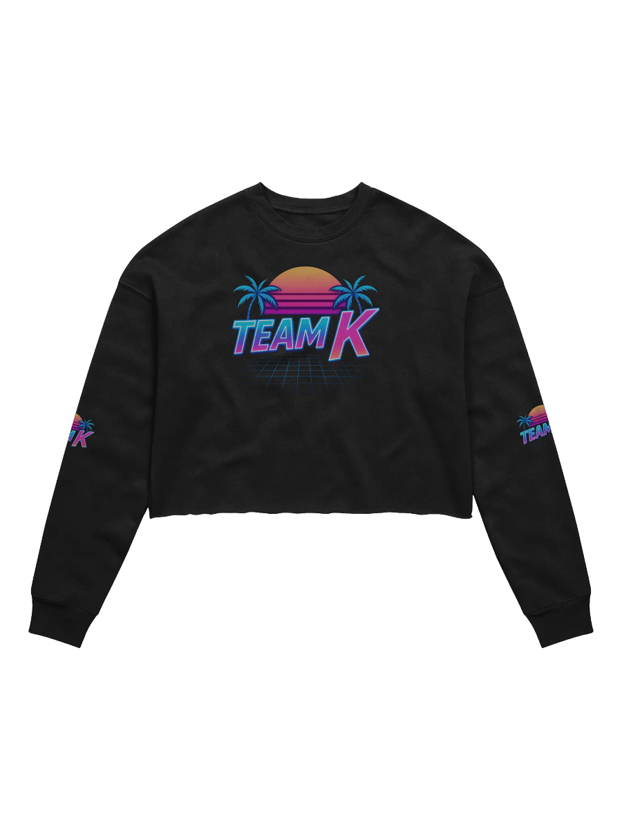 Team K 1980's Crop Sweatshirt product image (2)