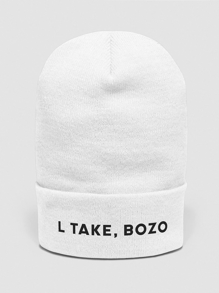 Bozo Beanie White product image (1)