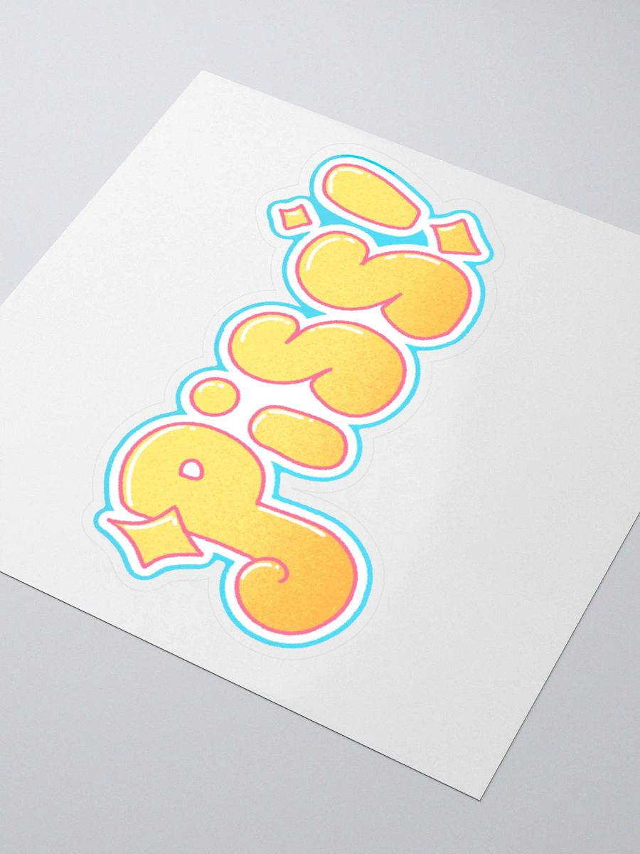Piss! Sticker product image (3)