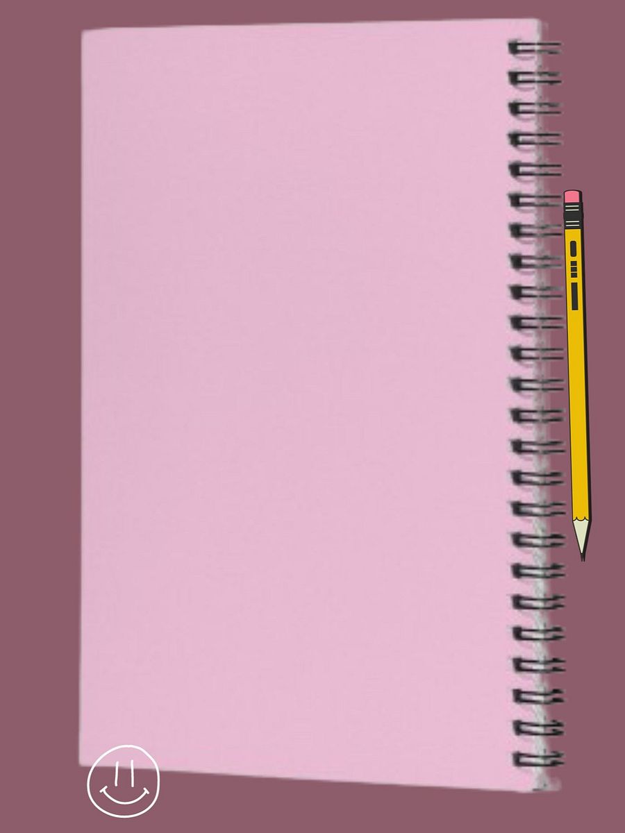 Pastel Water-Colored Ribbons Spiral Notebook product image (2)