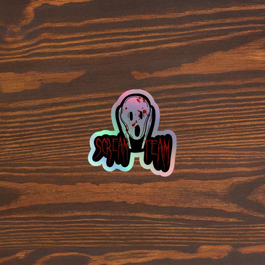 Scream Team Holographic Sticker Sheet product image (5)