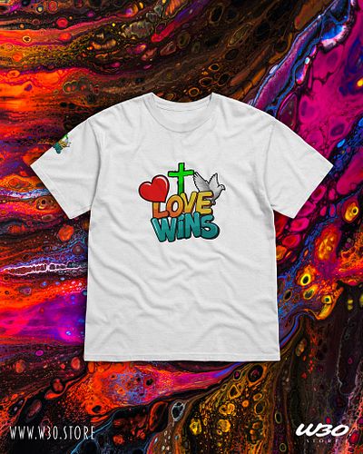 ❤✝🕊Love Wins Collection - £28🏷 (Comfort Colours Garment - Dyed Heavyweight T-Shirt)

The Agape Love of God is that love that ...