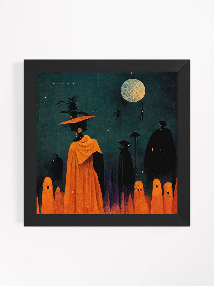 Vibrant Ayous Wood Framed Matte Poster product image (3)