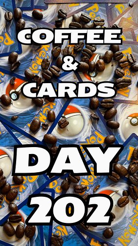 Coffee & (@pokemon) Cards - Day 202!

#pokemon #pokemontcg #tcg #pokemoncards #pokemoncommunity #pokemontradingcards #pokemon...