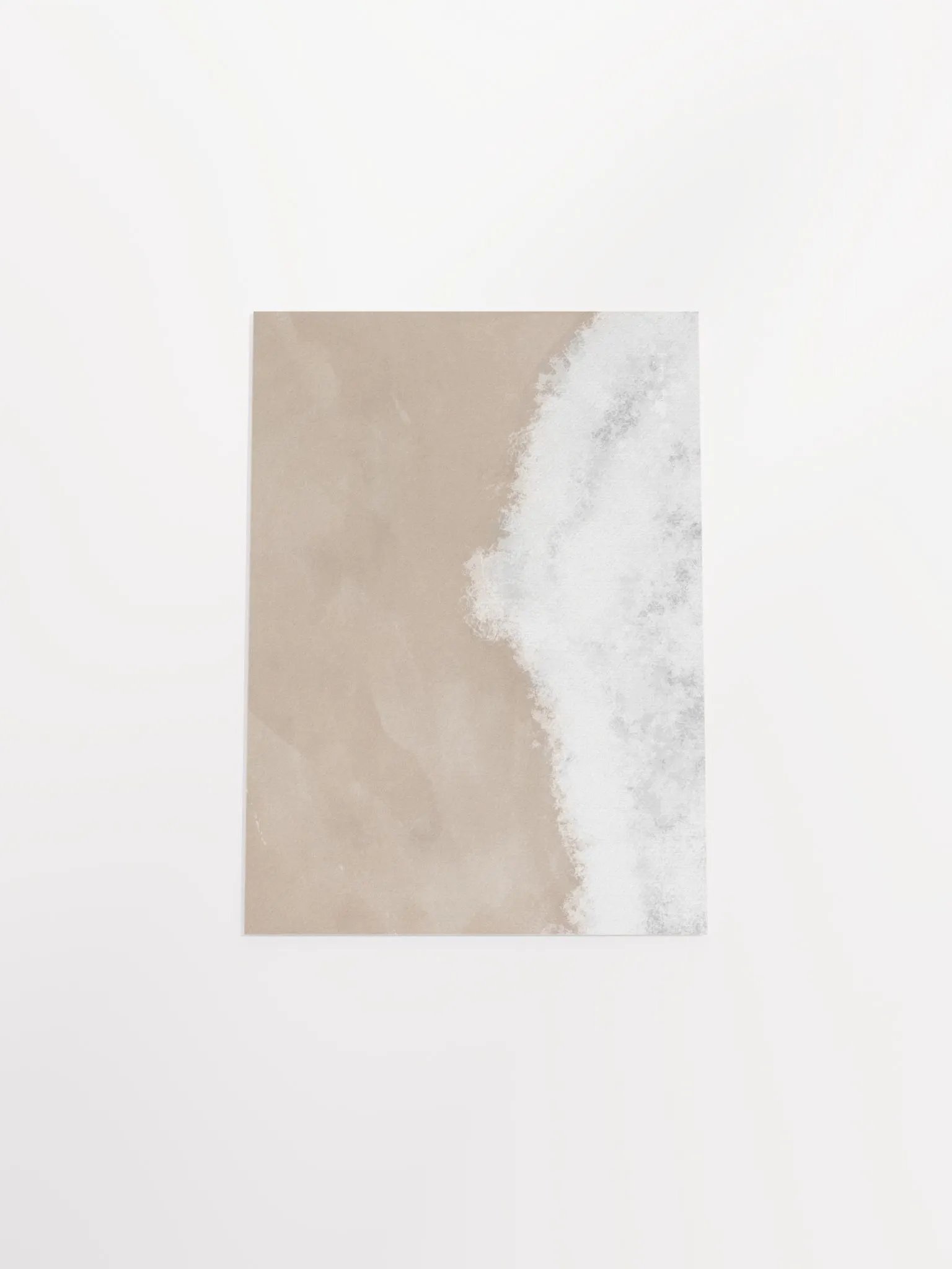 Soft Beach Ocean Abstract Unframed Print product image (7)
