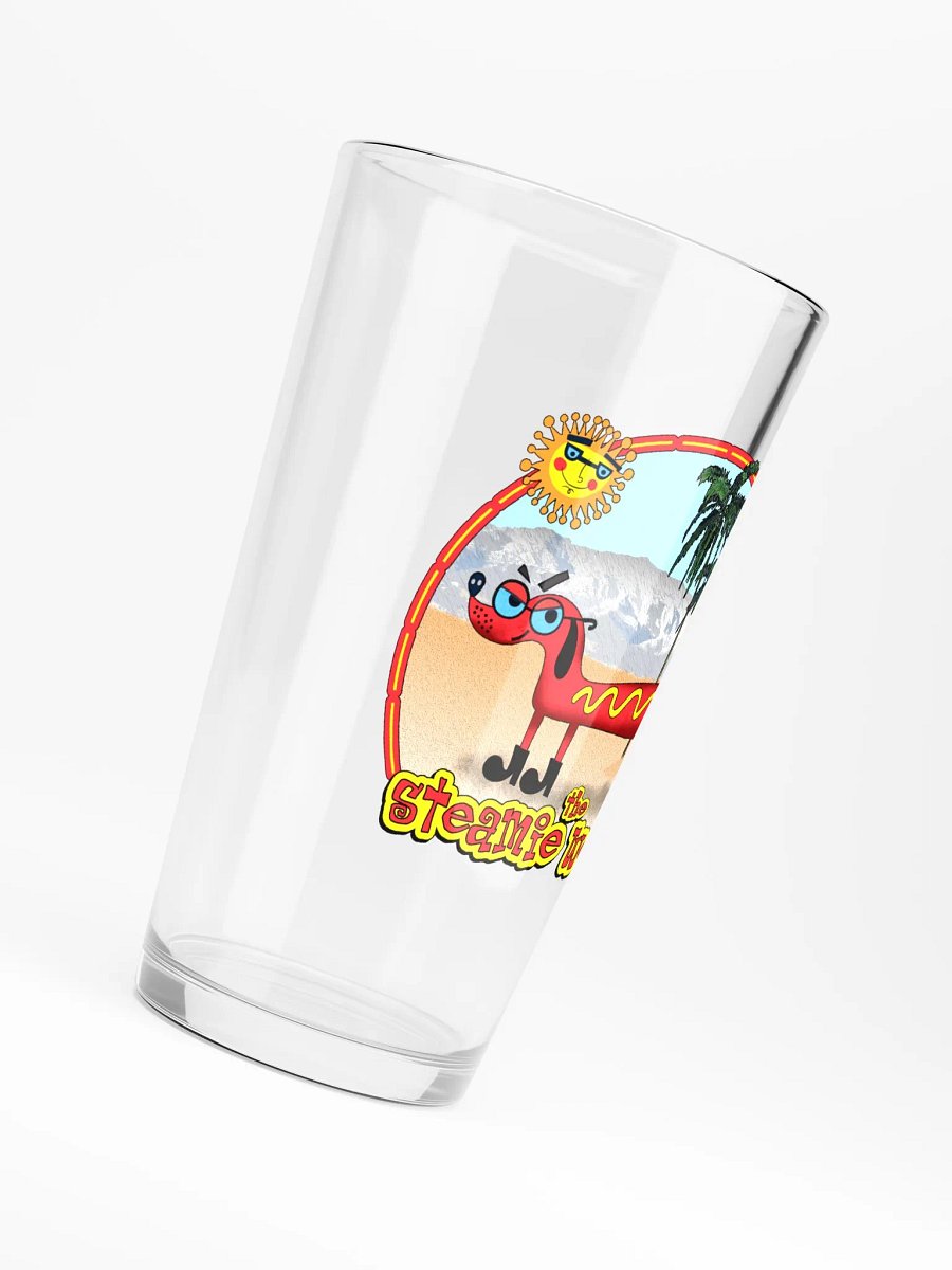 Retro Logo Pint Glass product image (6)