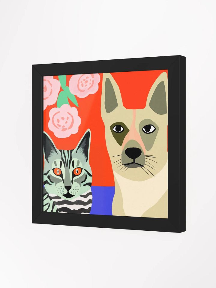 Whimsical Friends Framed Matte Poster product image (21)