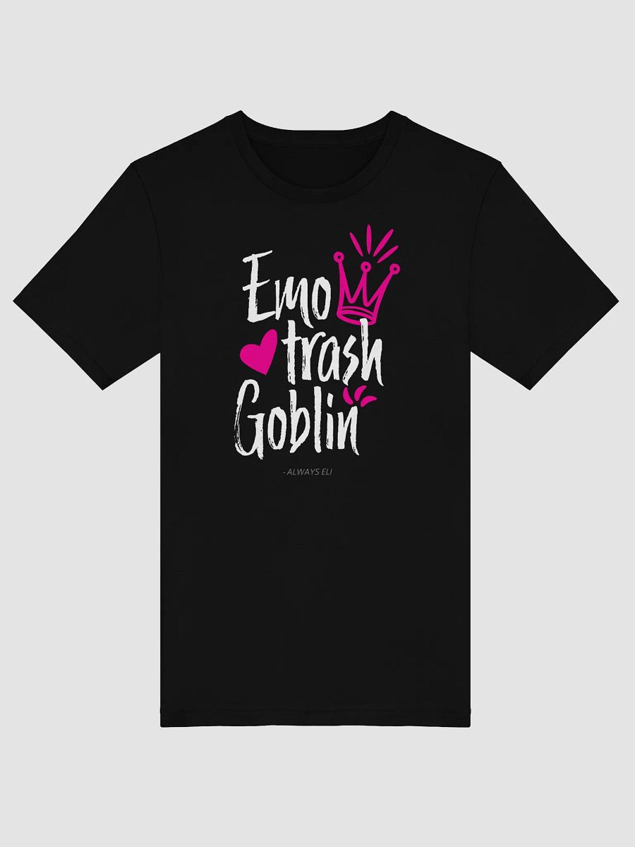 Emo Trash Goblin Short Sleeved T-Shirt (Dark Colours) product image (31)