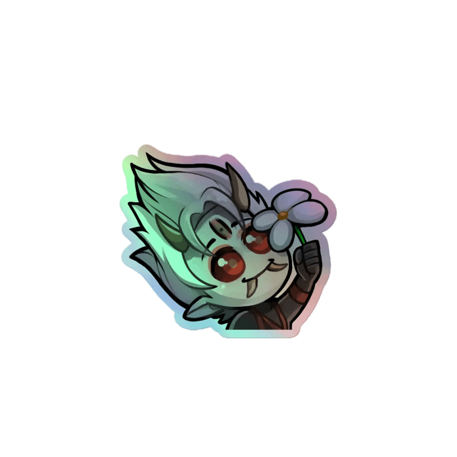 Holographic Flower Sticker product image (1)