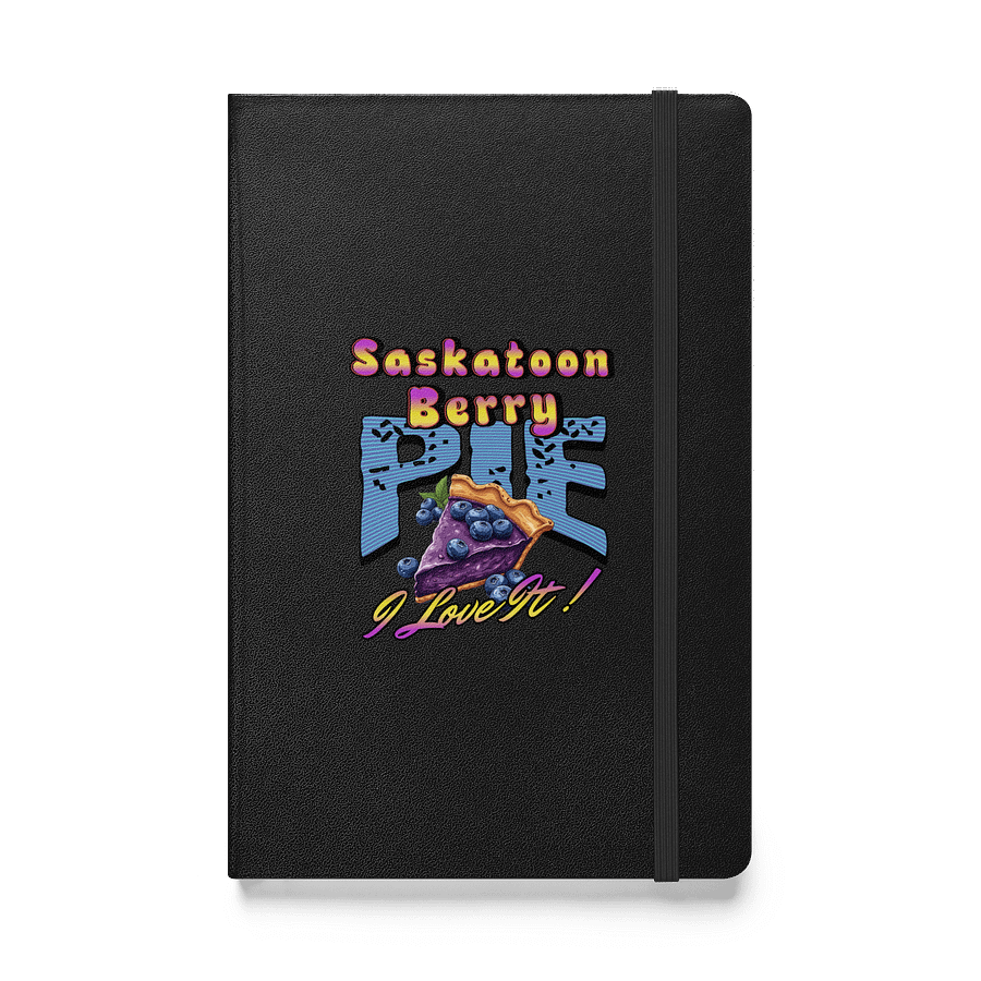 Saskatoon Berry Pie I Love It Hardcover Journal product image (1)