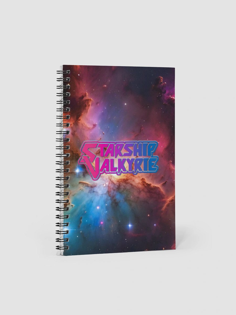 Starship Valkyrie Bi Pride SSV Logo Nebula Notebook product image (1)