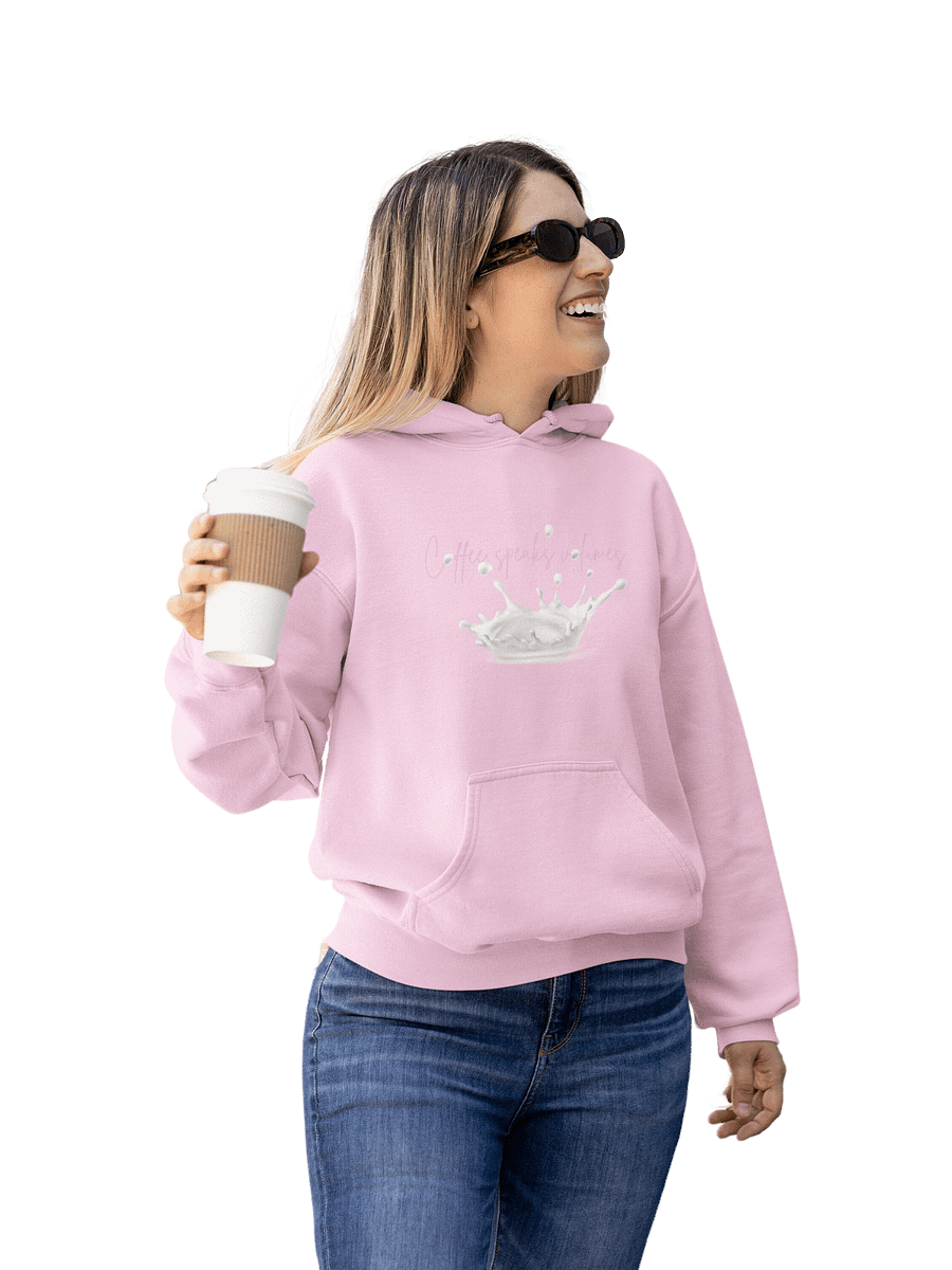GUILLOVELO COFFEE SPEAKS HOODIE product image (3)