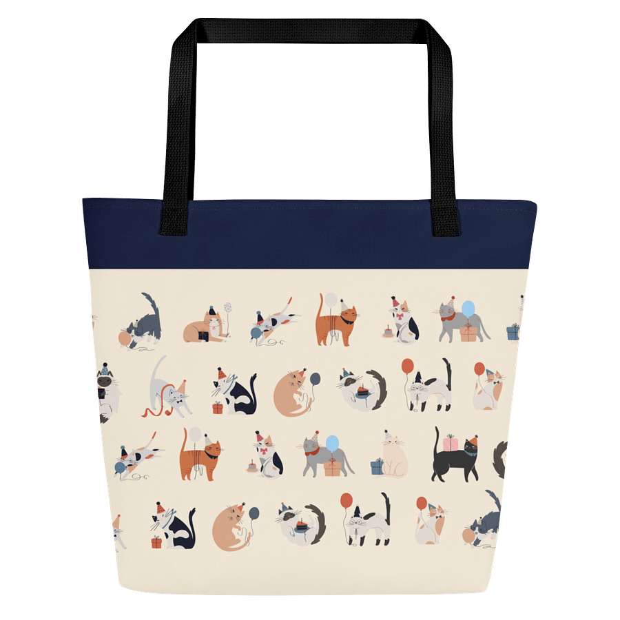 Clowder Carry Tote Bag - 100% polyester product image (3)