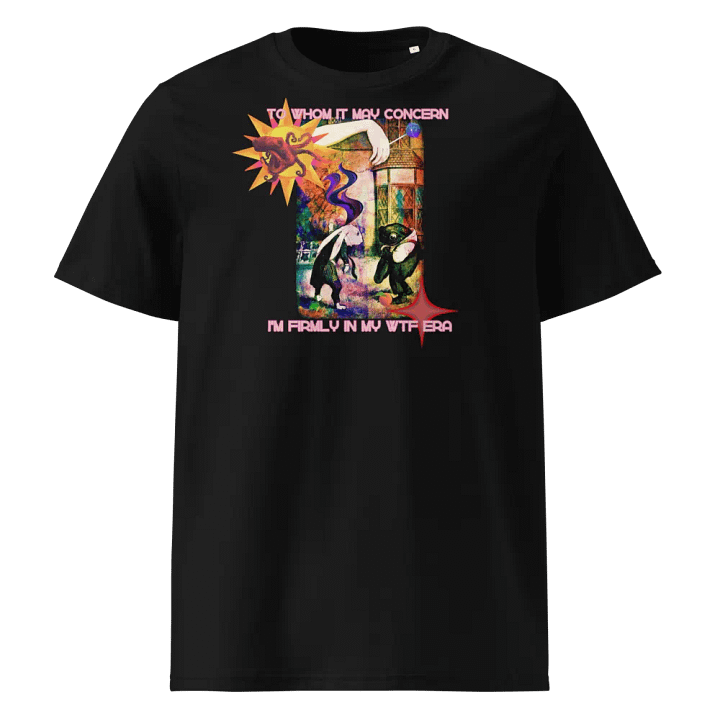 KC, Firmly in My WTF Era, Black Tee product image (1)