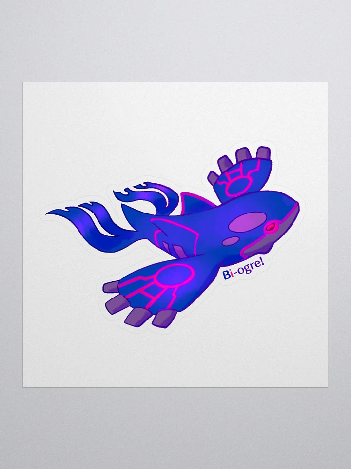 Bi-ogre Sticker! product image (1)