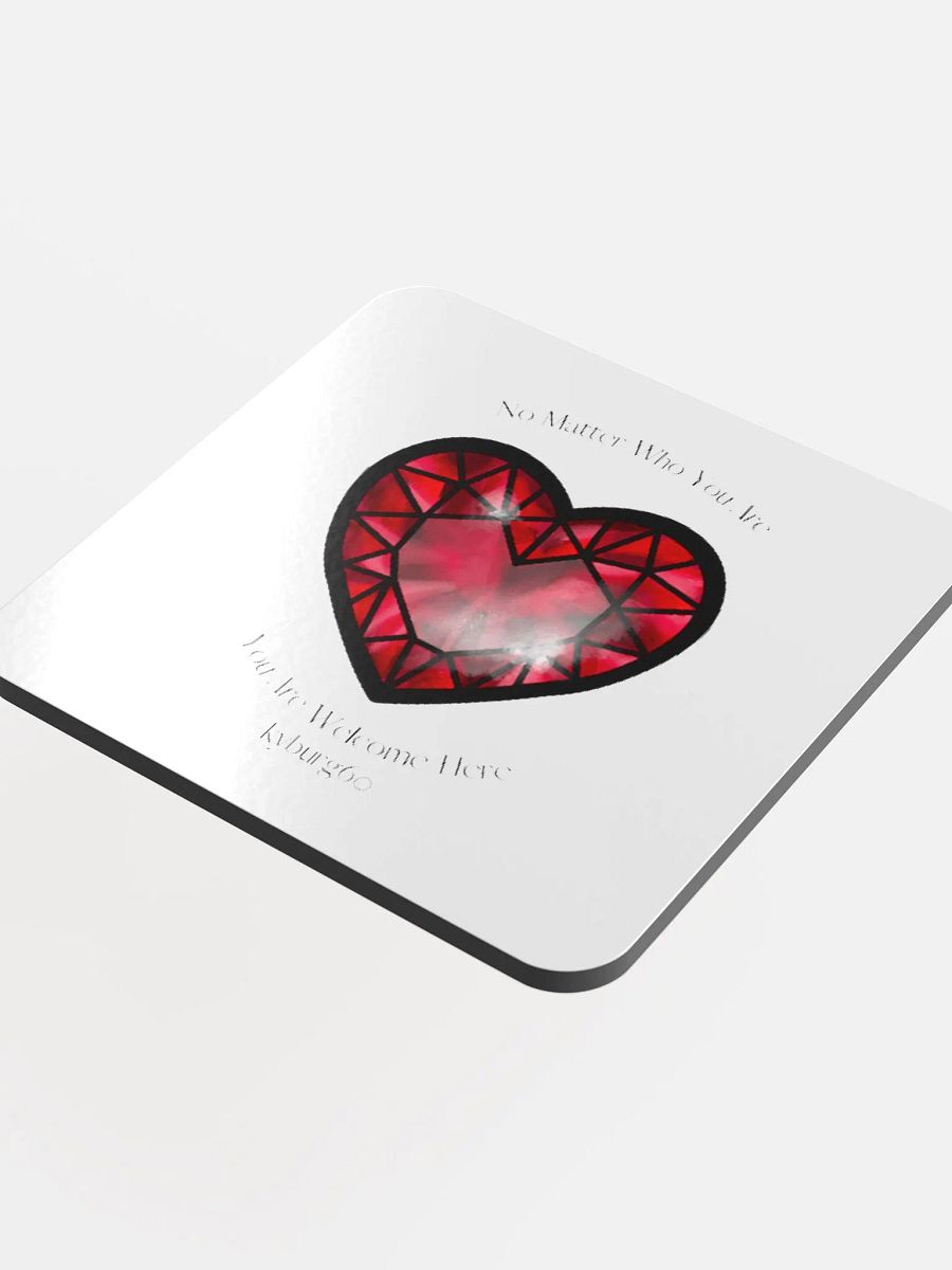 Kyburg60 - Ruby Heart Coaster product image (4)