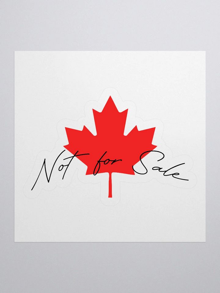 Canadian "Not For Sale" by Shameless product image (2)