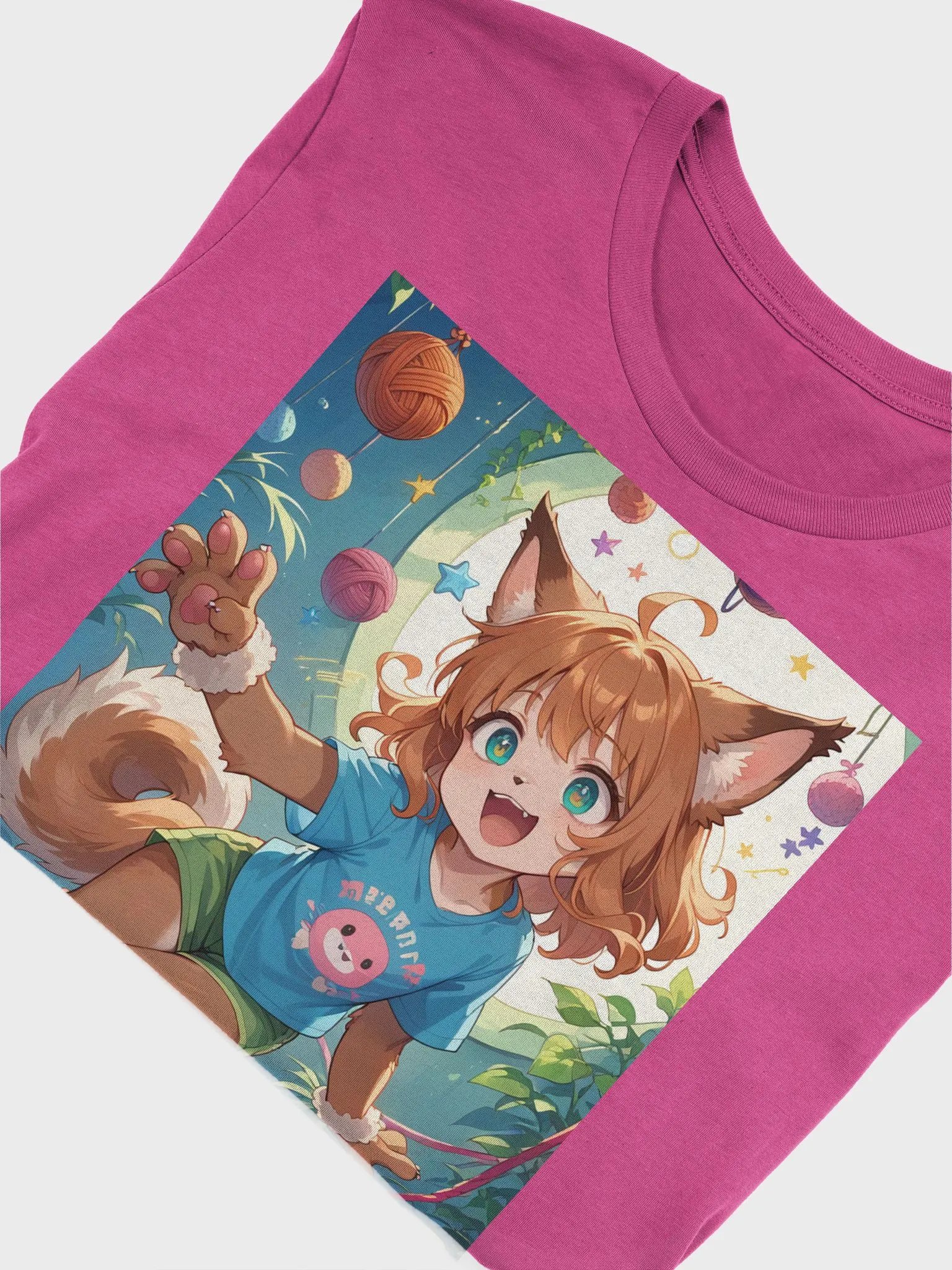 Animated Cat Girl T-Shirt product image (55)