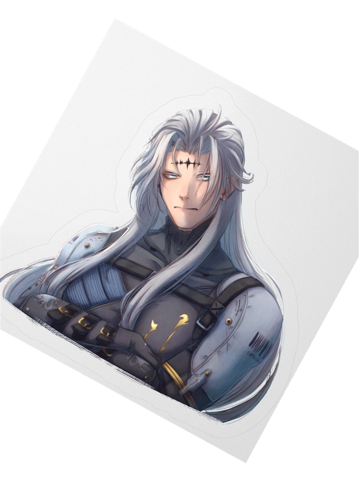Calcharo fanart - Wuthering Waves - sticker product image (2)