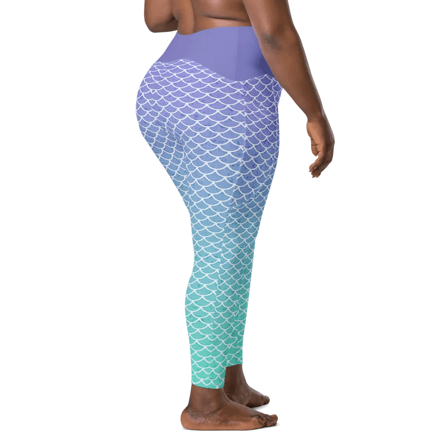 Gaming Mermaid Leggings with Pockets product image (9)