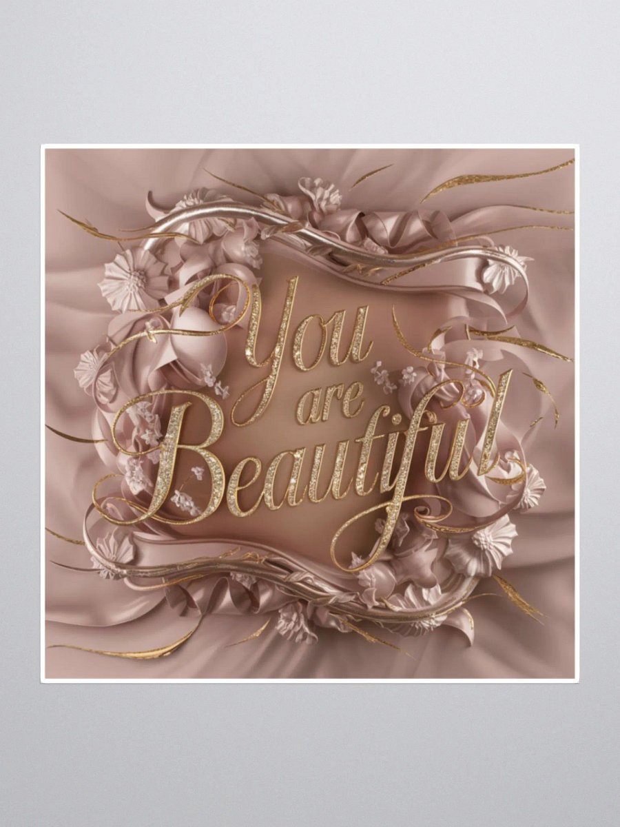 You Are Beautiful, Self-discovery and Empowerment Stickers product image (3)