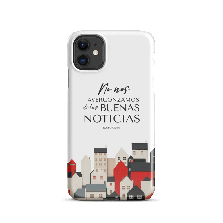 'No Nos Avergonzamos de las Buenas Noticias' iPhone® Snap Case product image (1)
