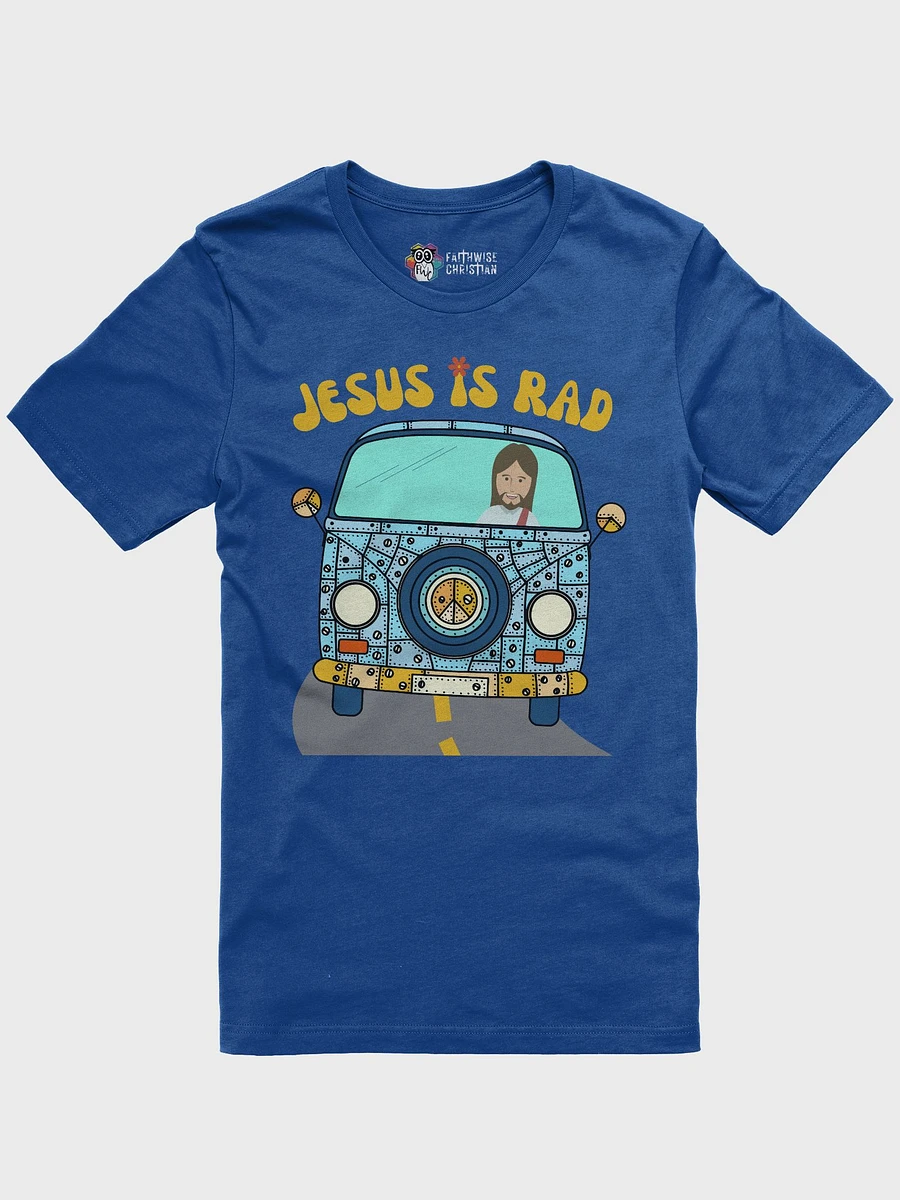 Jesus Is Rad Retro Funny Christian T-Shirt product image (18)