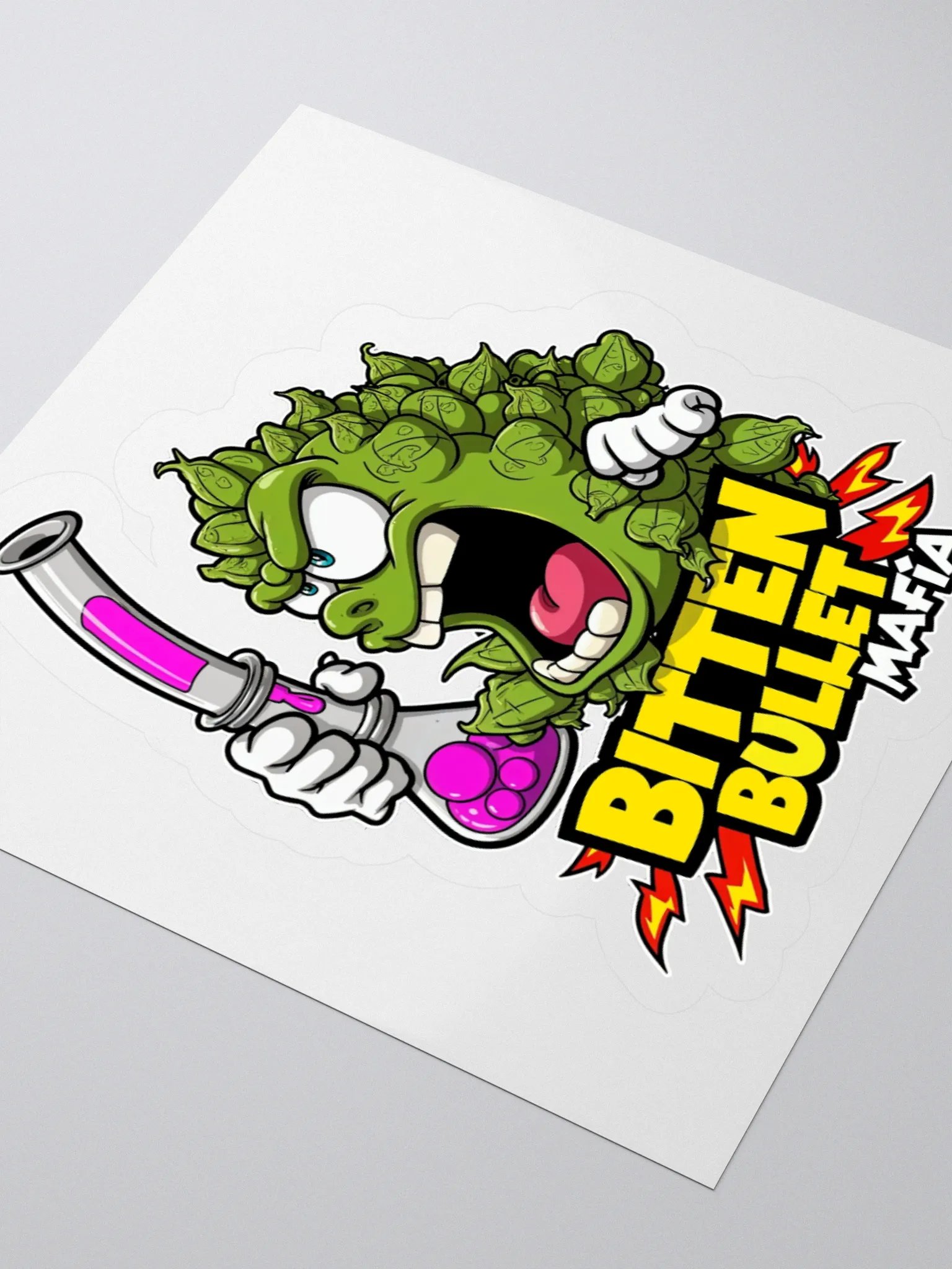 Bitter Bullet Mafia - Bong Budz Sticker product image (3)