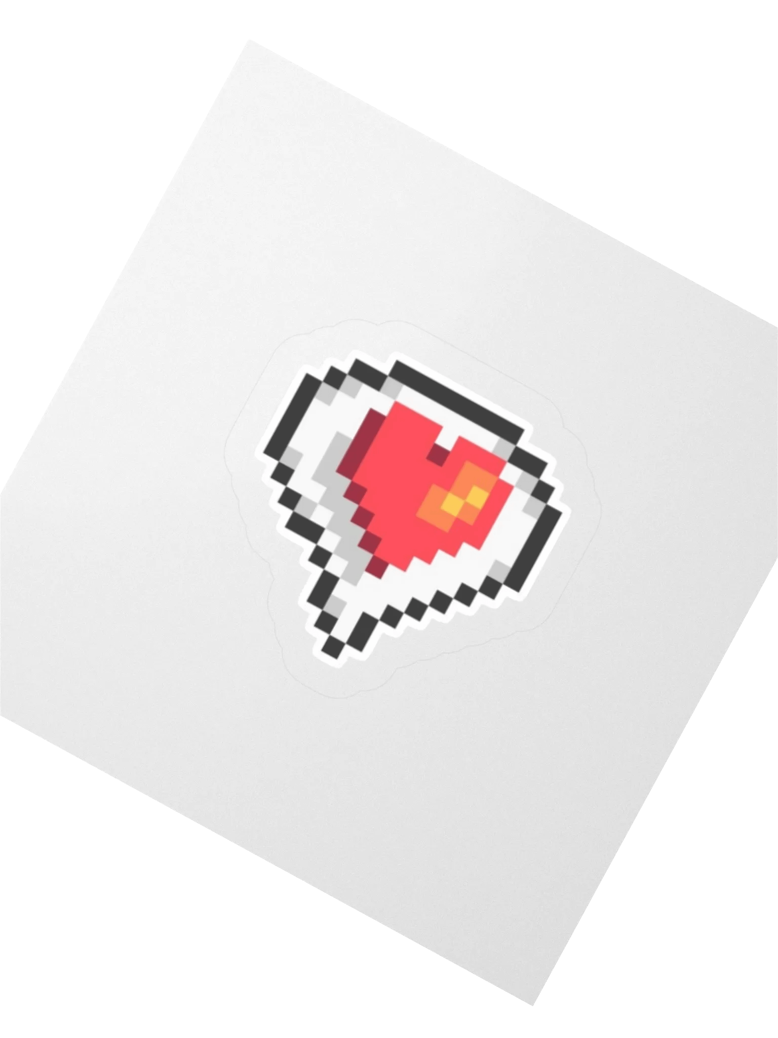 pixel heart sticker product image (3)