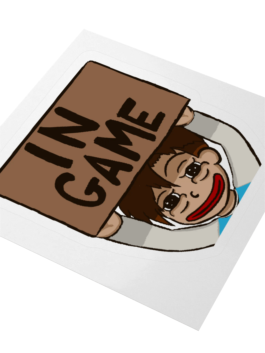 "IN GAM3" - Sticker product image (3)