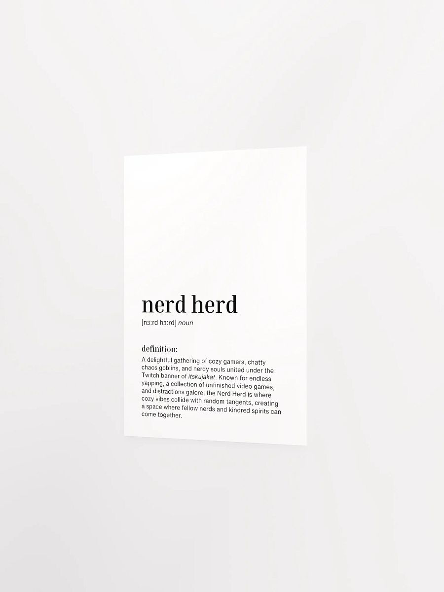 defining "nerd herd" product image (6)