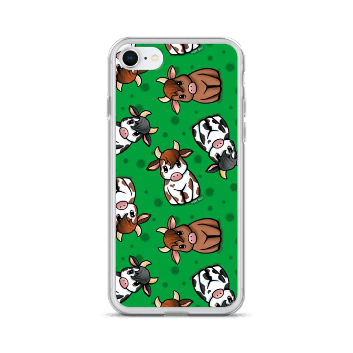 Ditsy Cows iPhone Clear Case product image (1)