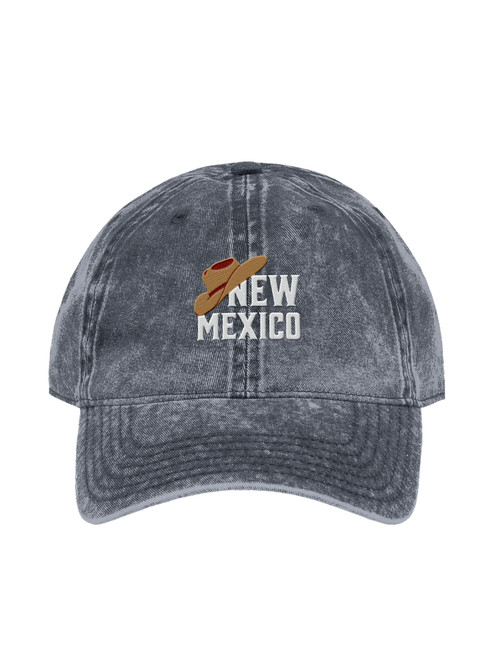 New Mexico Embroidery Vintage Denim Hat product image (22)
