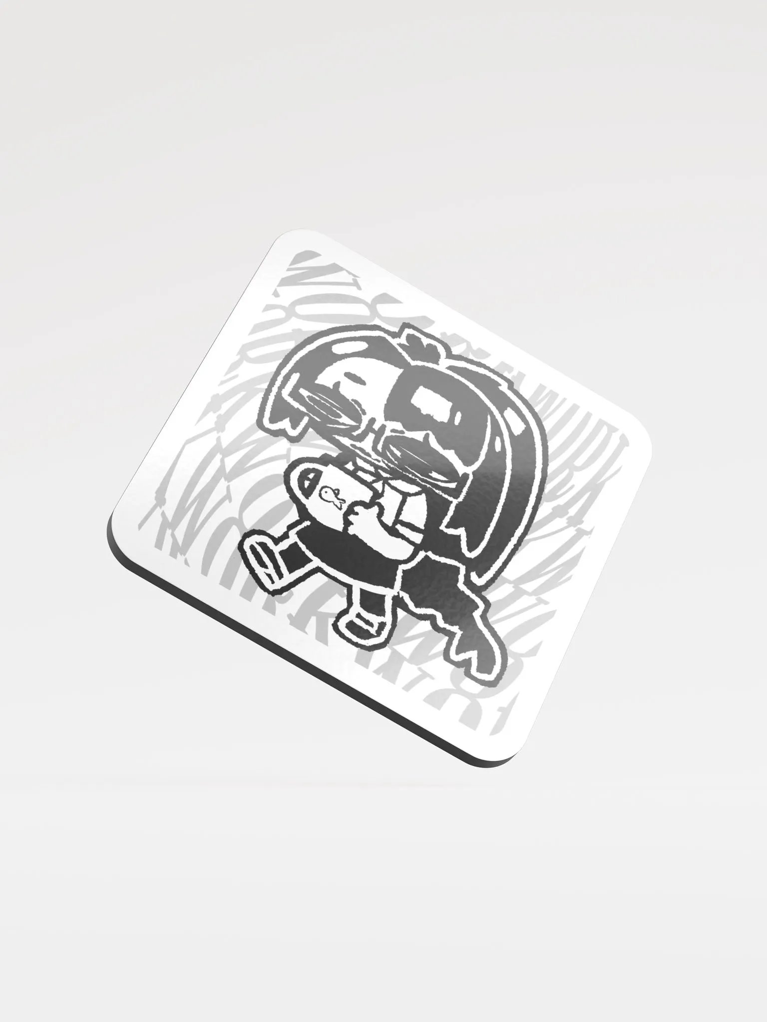 (Over)Work Coaster Grey product image (1)