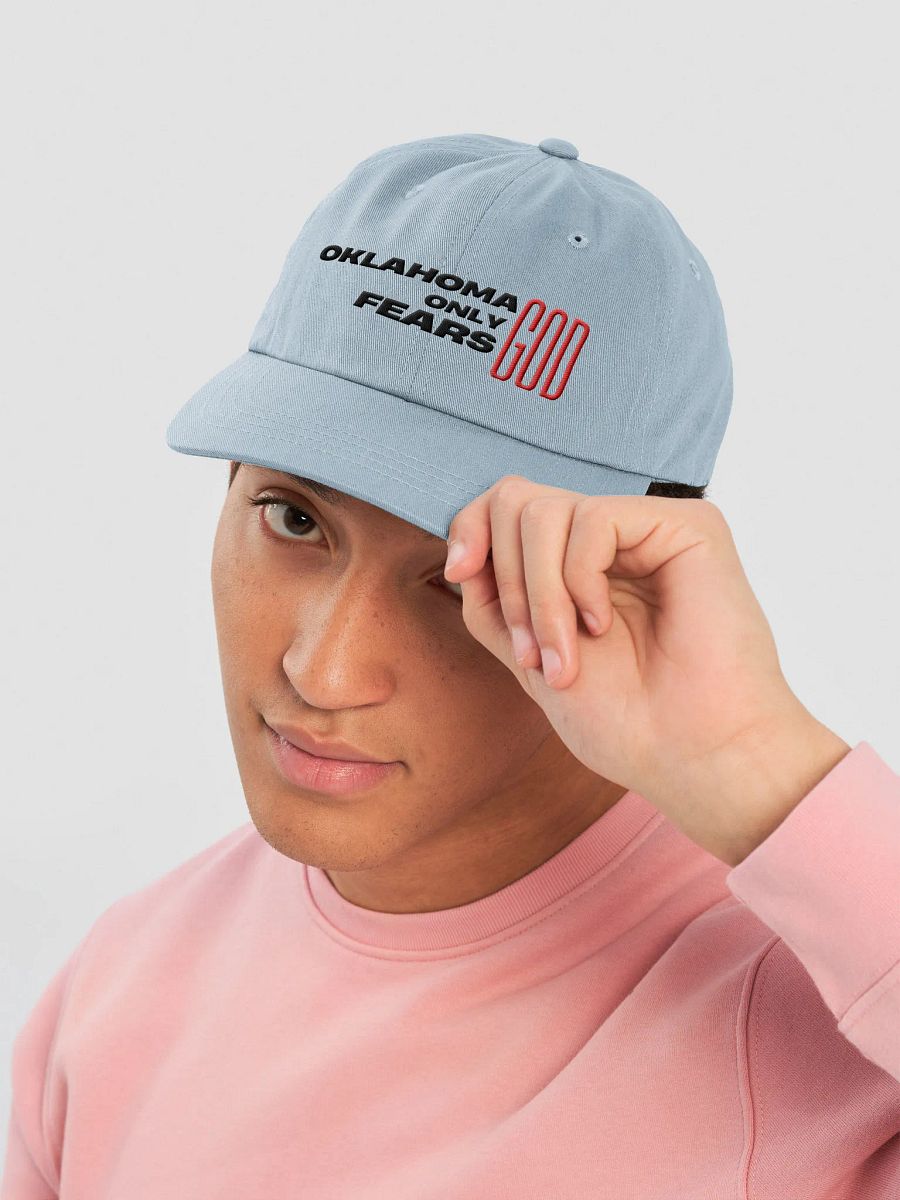 Oklahoma Only Fears God Dad Hat product image (13)